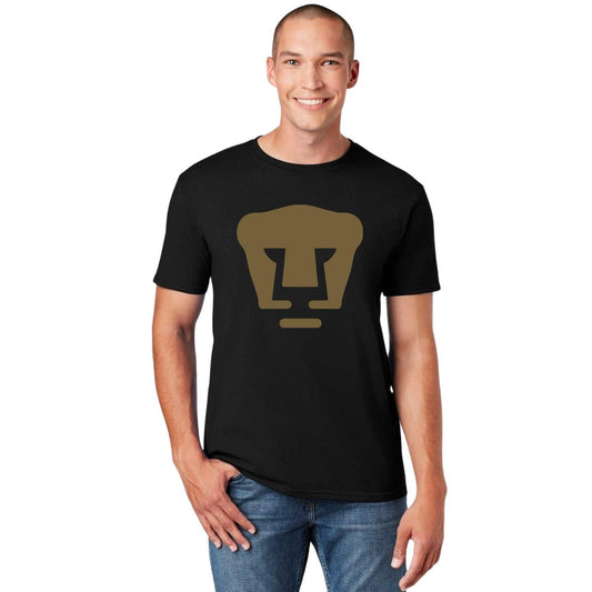 Playera Hombre Pumas Logo Dorado
